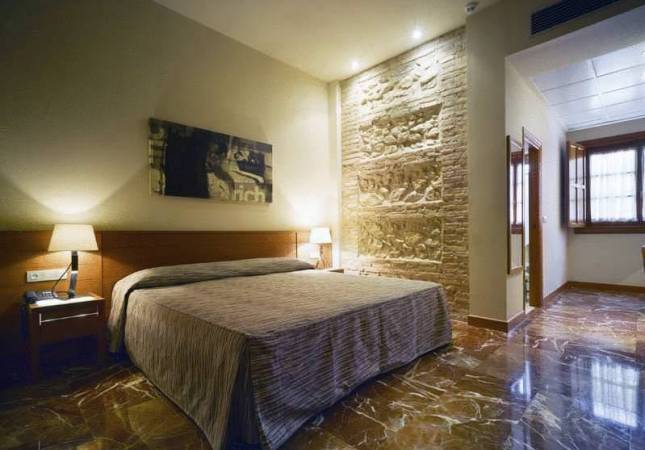 Espaciosas habitaciones en Balneario de Archena Hotel Termas. La mayor comodidad con nuestra oferta en Murcia